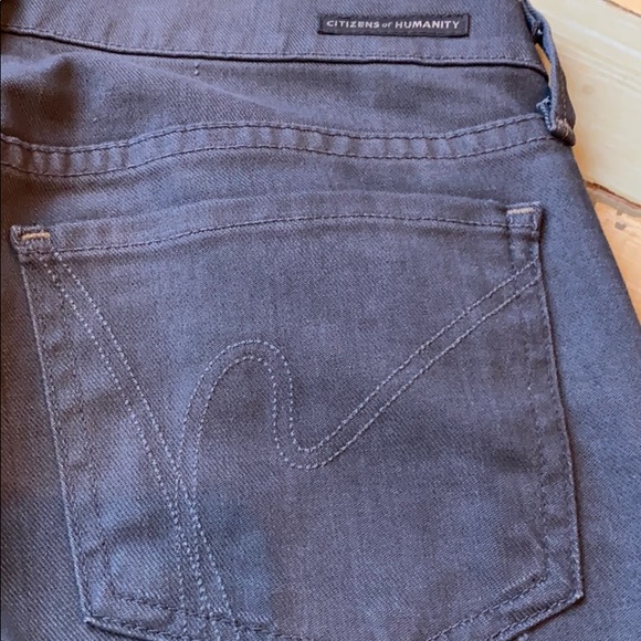Citizens of Humanity gray denim skinny jeans 26 - Picture 10 of 10